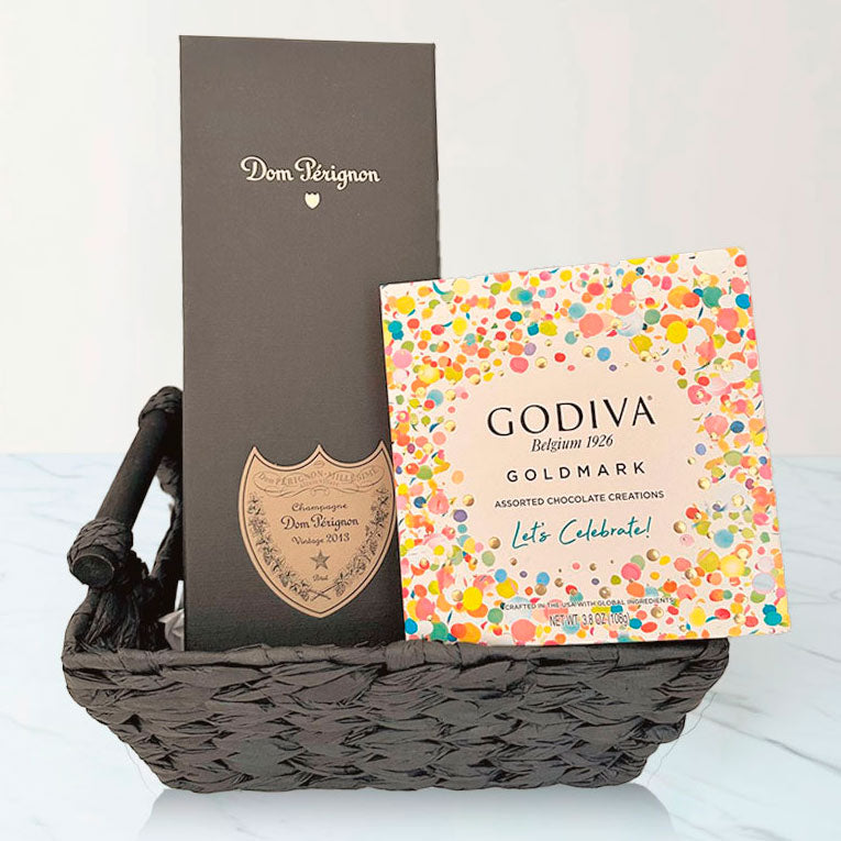 Dom Perignon & Godiva Chocolates Gift Set