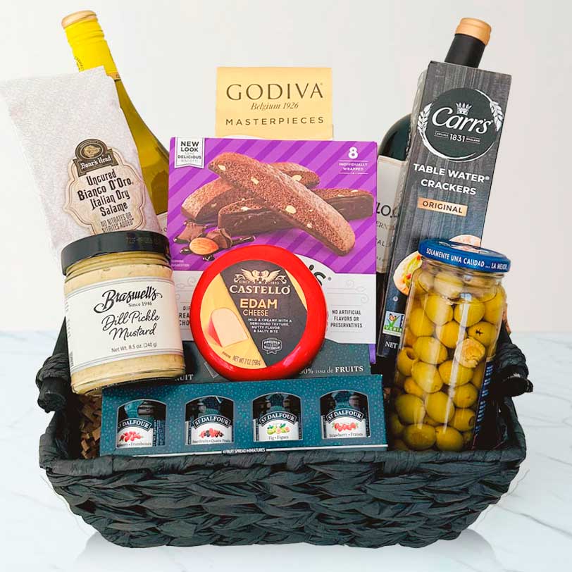 Gourmet Wines Basket